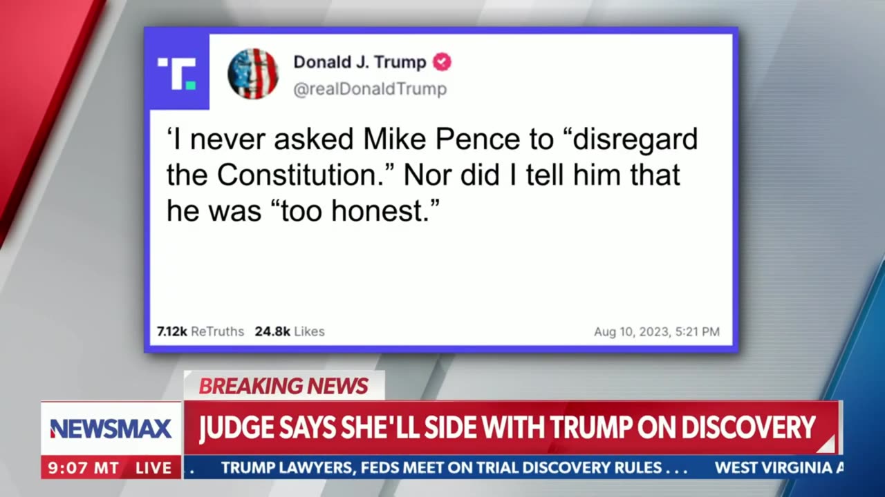 Judge Sides with Trump's Team in Special Counsel's Case