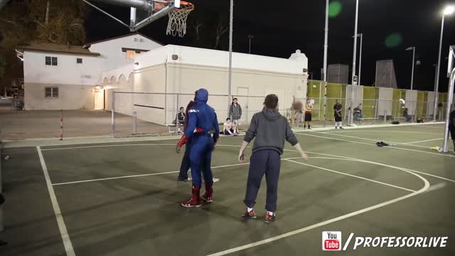 4-Spiderman Basketball Episode 4. feat Captain America