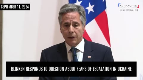 Antony Blinken Responds To Question About Fears Of Escalation In Ukraine