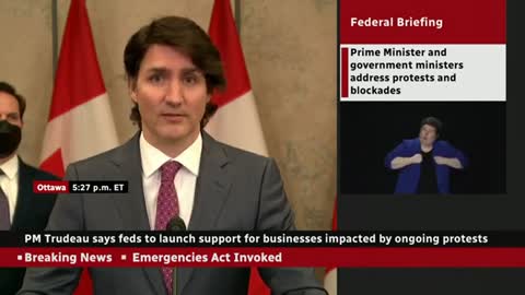 Trudeau: My Forced Vaccination Program ‘Is Not Dividing Canadians’