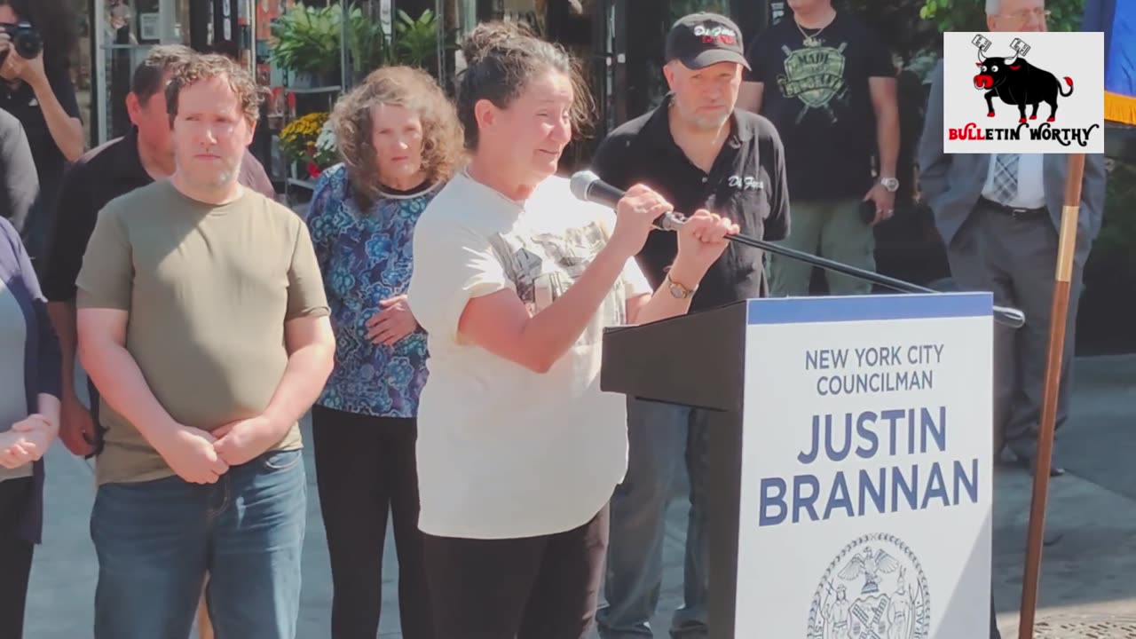 Di Fara Pizza Street Re-Naming ' Domenico Dom Demarco Way ' Speech by Maggie DeMarco and Family!