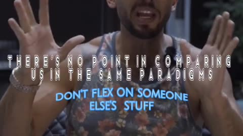 Don't Flex on other people's STUFF.