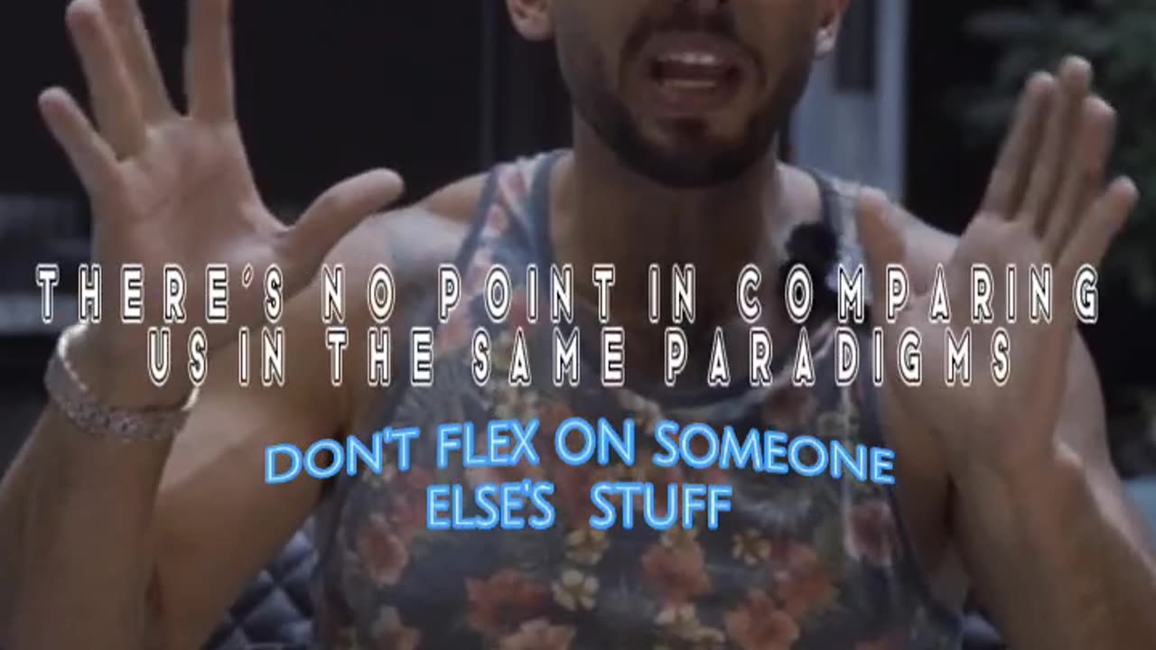 Don't Flex on other people's STUFF.