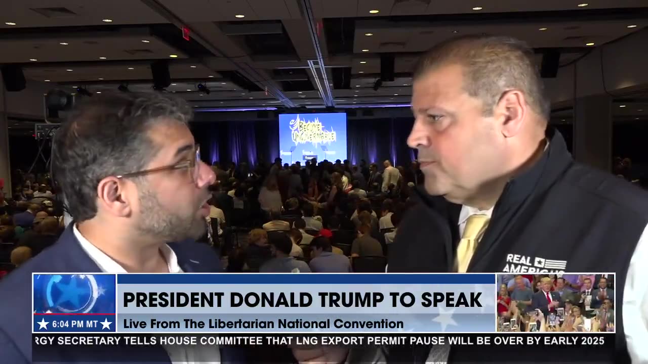 Raheem Kassam Says Libertarian Convention Ejected MAGA Supporters from Front Rows