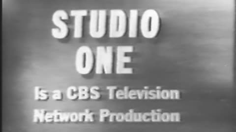 WESTINGHOUSE STUDIO ONE - Black Rain 1953