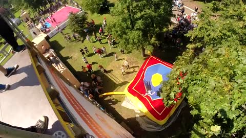 Russian parkour. Moscow City Games