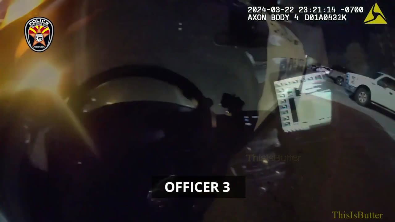 Chandler Police Department has released bodycam video of a shootout at a DoubleTree hotel