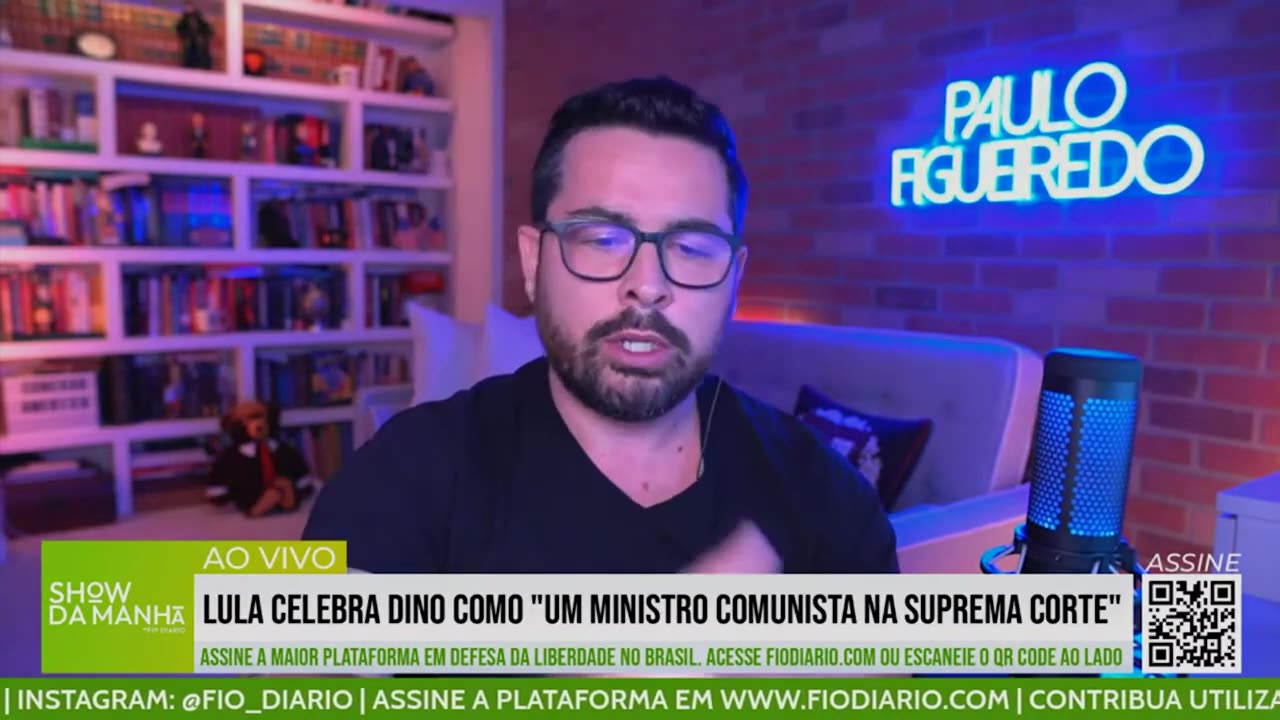 O MINISTRO COMUNISTA! - Paulo Figueiredo Fala Sobre Vitória Essencial de Lula Emplacando Dino no STF