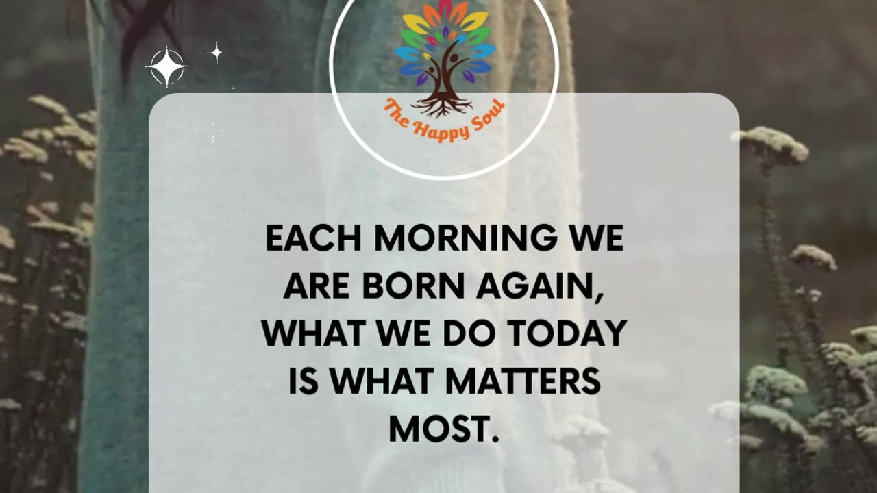 Make Today Matter Most!