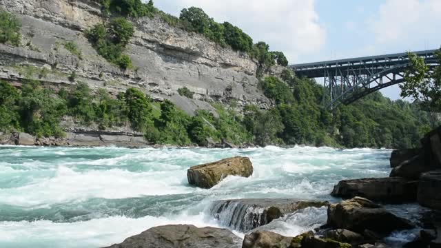 Nature. The mountain river is an excellent landscape.