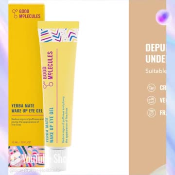 Good Molecules Yerba Mate Wake Up Eye Gel