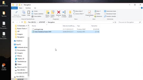 Como transferir arquivos para o iGPSPORT