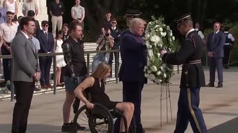 Incident between Trump staffer and Arlington Cemetery staffer