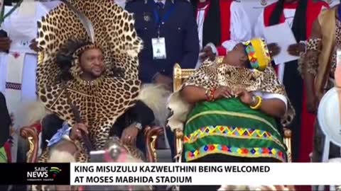 HMK Misuzulu kaZwelithini arrives