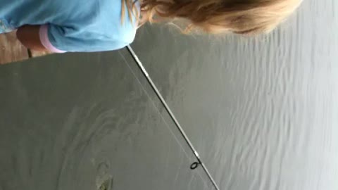 Matthew and Katie fishing