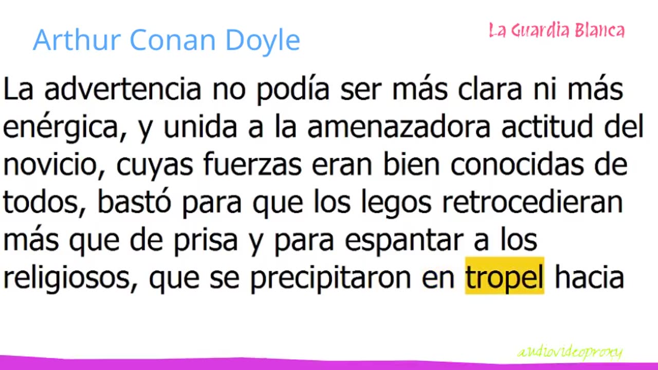 Arthur Conan Doyle - La Guardia Blanca 1/3