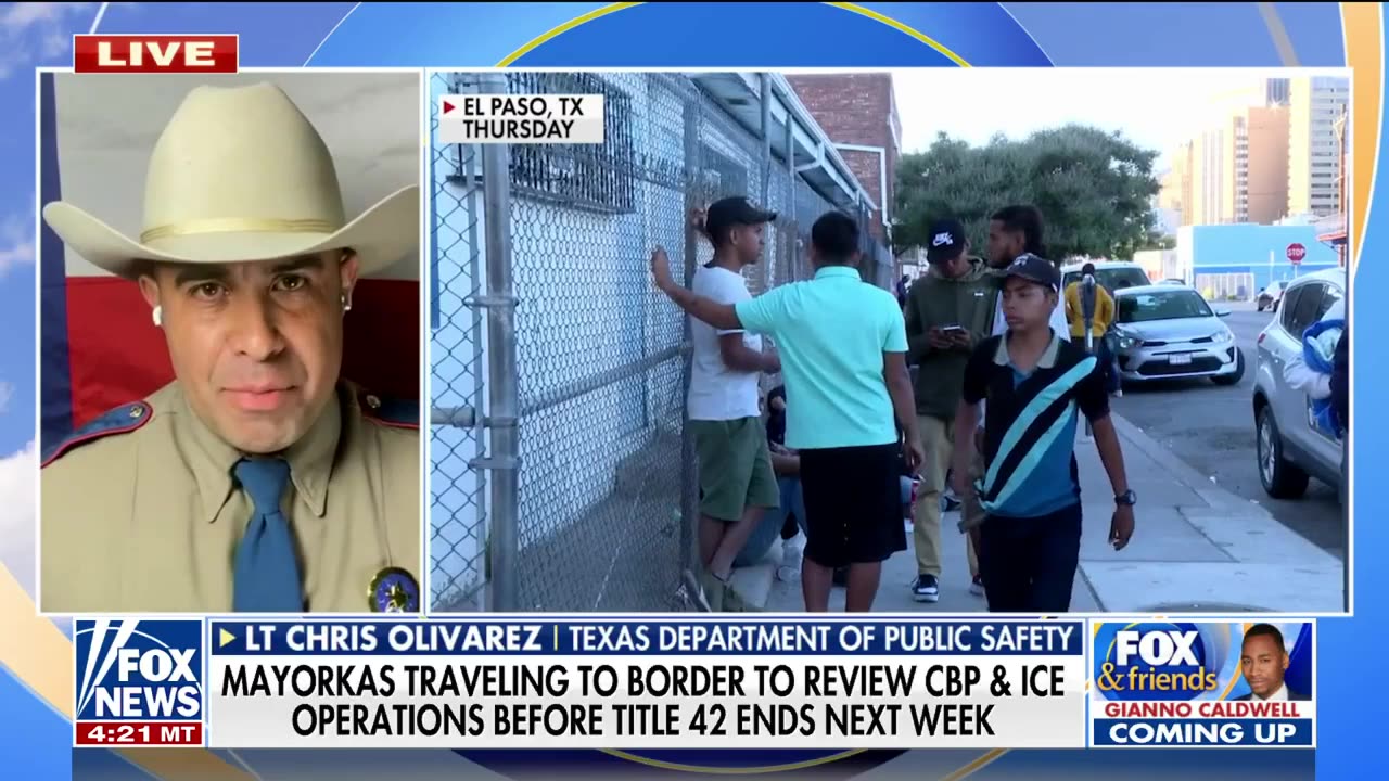 Lt. Chris Olivarez: Migrant crisis has gotten 'much worse' ahead of Title 42 expiration