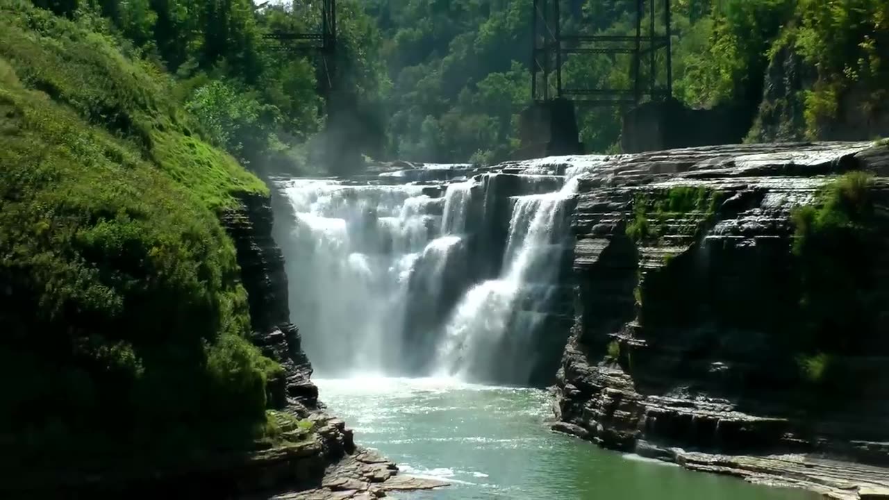 Letchworth State Park_ NY_ USA [Amazing Places](720P_HD)