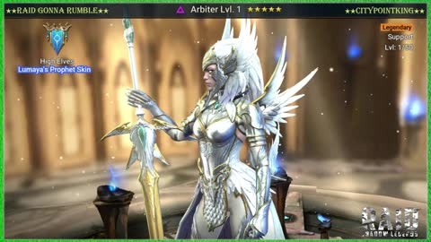 Raid Shadow Legends - Arbiter - Lumaya's Prophet Skin