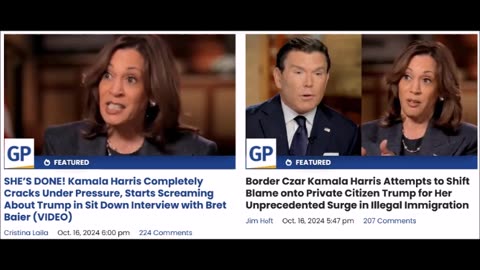 Krazy Kamala - Its all Trump's fault