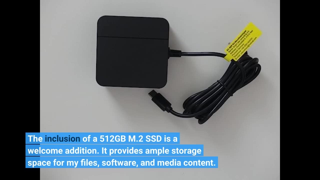 NiPoGi AMD Ryzen 7 3750H Mini PC, 16GB RAM 512GB M.2 SSD, Mini Computer