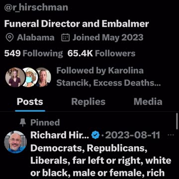 Embalmers John Olooney & Richard Hirschman