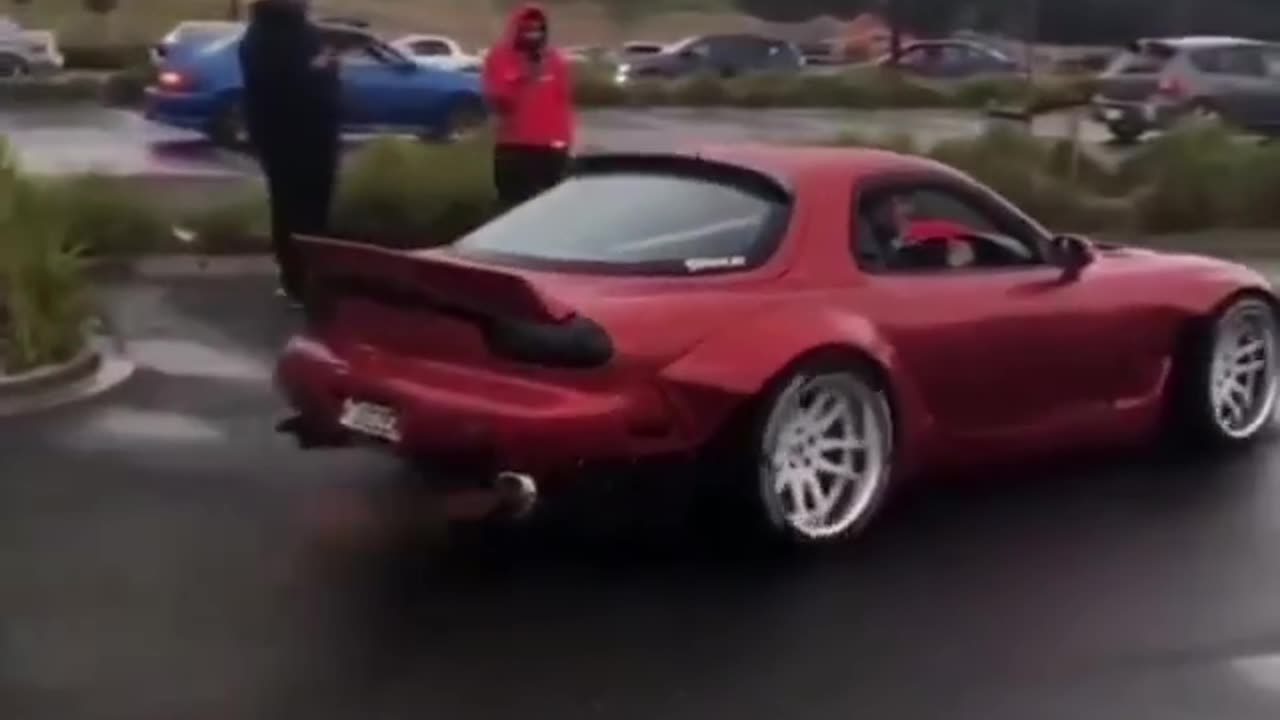 Mazda RX-7 fire shot 🔥🔥🔥