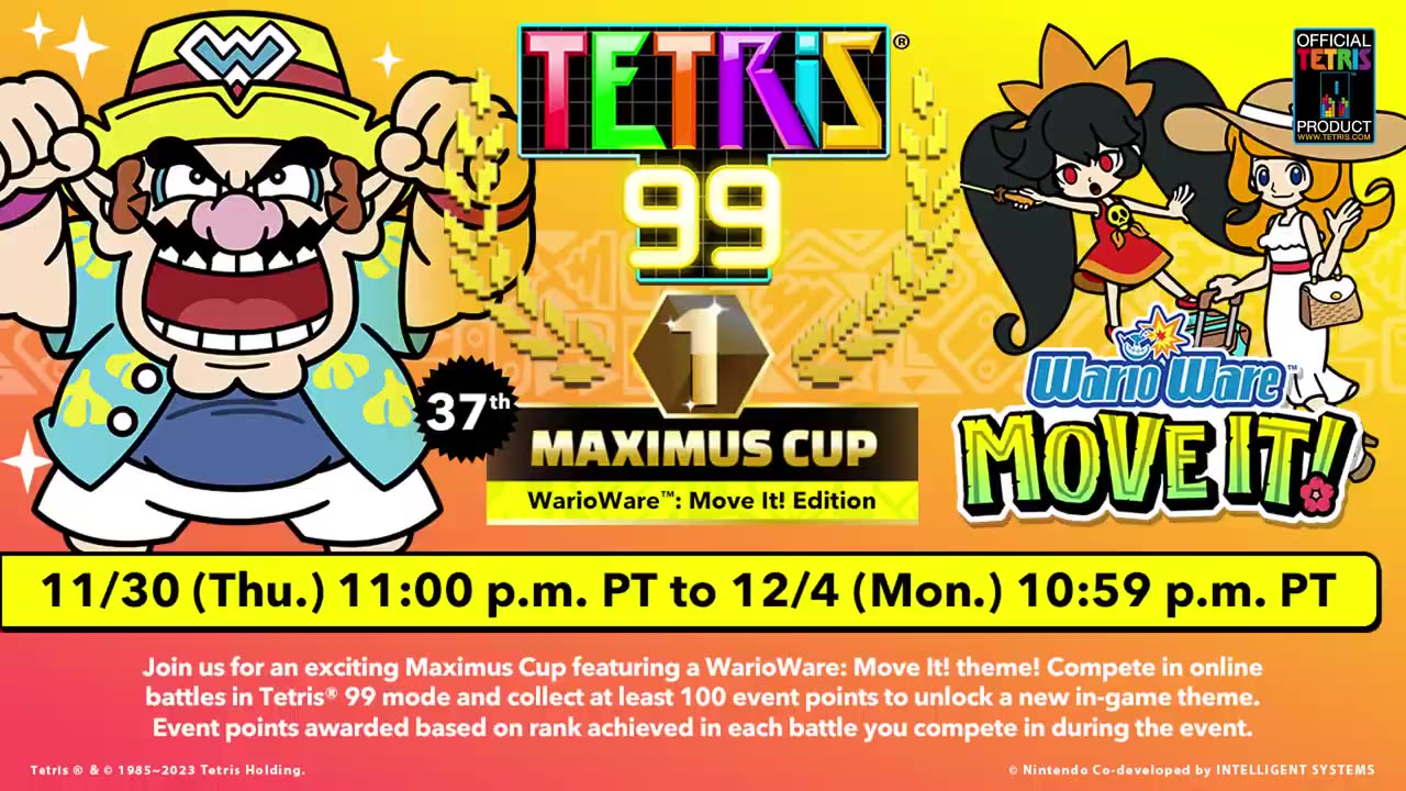 Tetris 99 - Official 37th Maximus Cup Gameplay Trailer