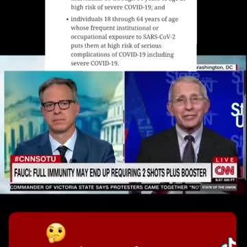 Even Fauci Hasn't Gotten A Booster Shot 🟠⚪🟣The NPC Show