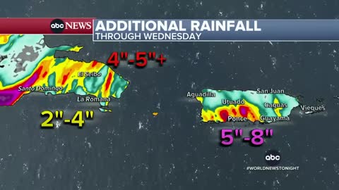 Hurricane Fiona continues destructive path through Caribbean