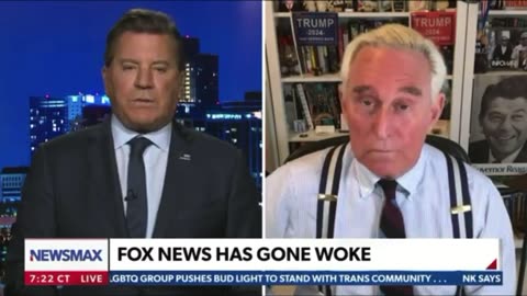 Roger Stone to Newsmax: Carlson Firing Part of Censorship Campaign