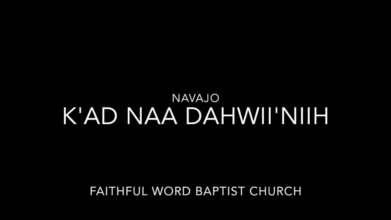 K'ad Naa Dahwii'niih (Navajo - Revive Us Again) | sanderson1611 Channel Revival 2017