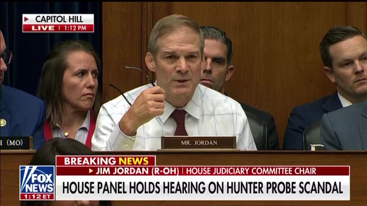 Jim Jordan Roasts Inconsistencies During House Committee's Hunter Probe Hearing