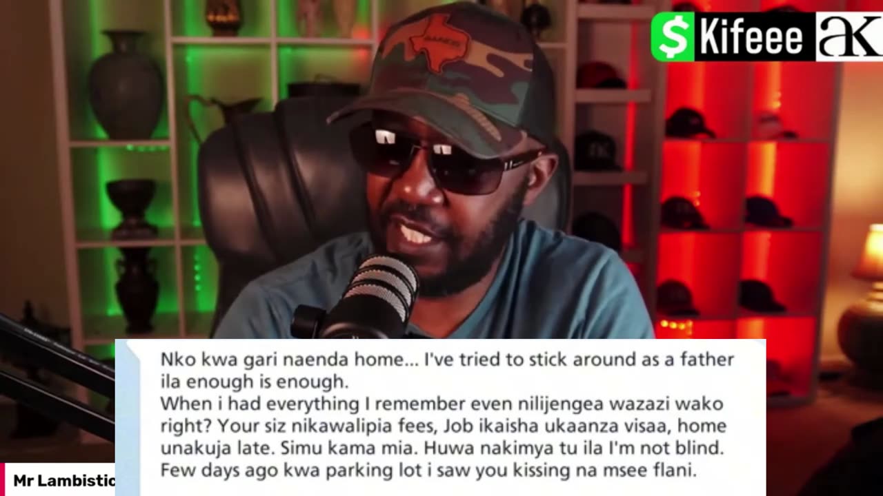 KINUTHIA dies for love