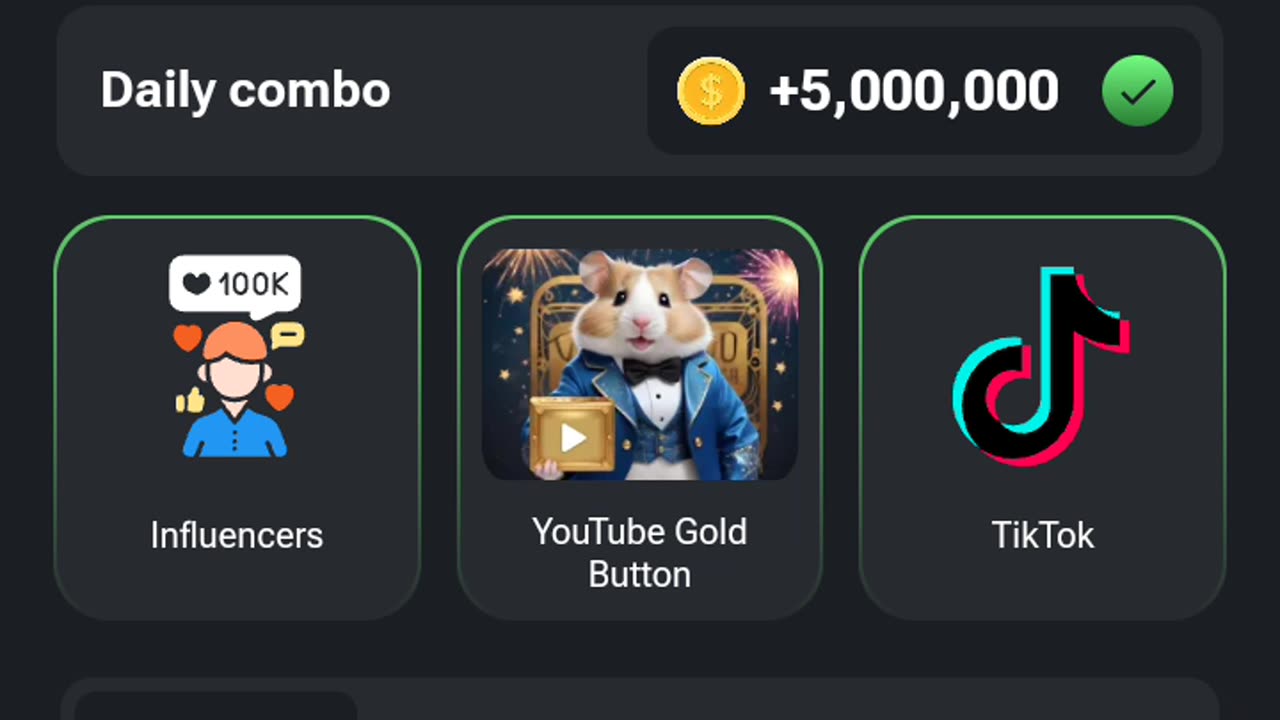 Hamster kombat daily combo cards for today 28 may 2024
