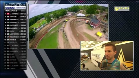 AMA Motocross Southwick 450 FINAL Qualifying