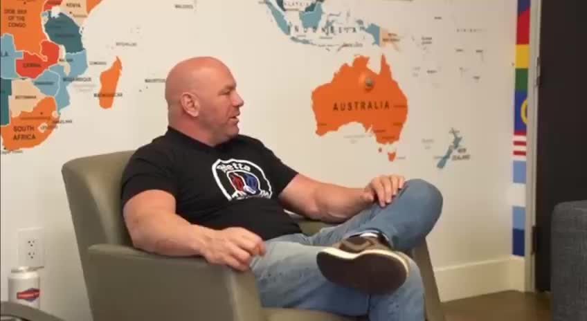 Dana White on the media