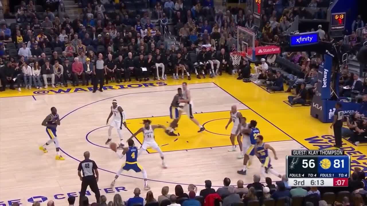 Draymond Green deserves an Oscar for this play🤭