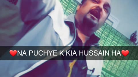 Na puchye k kia Hussain ha.by amjad sabri Hussain: Symbol of Amjad Sabri's Devotion"