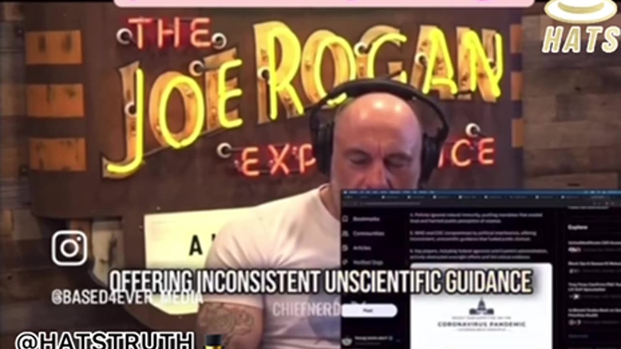 Rogan report on covid