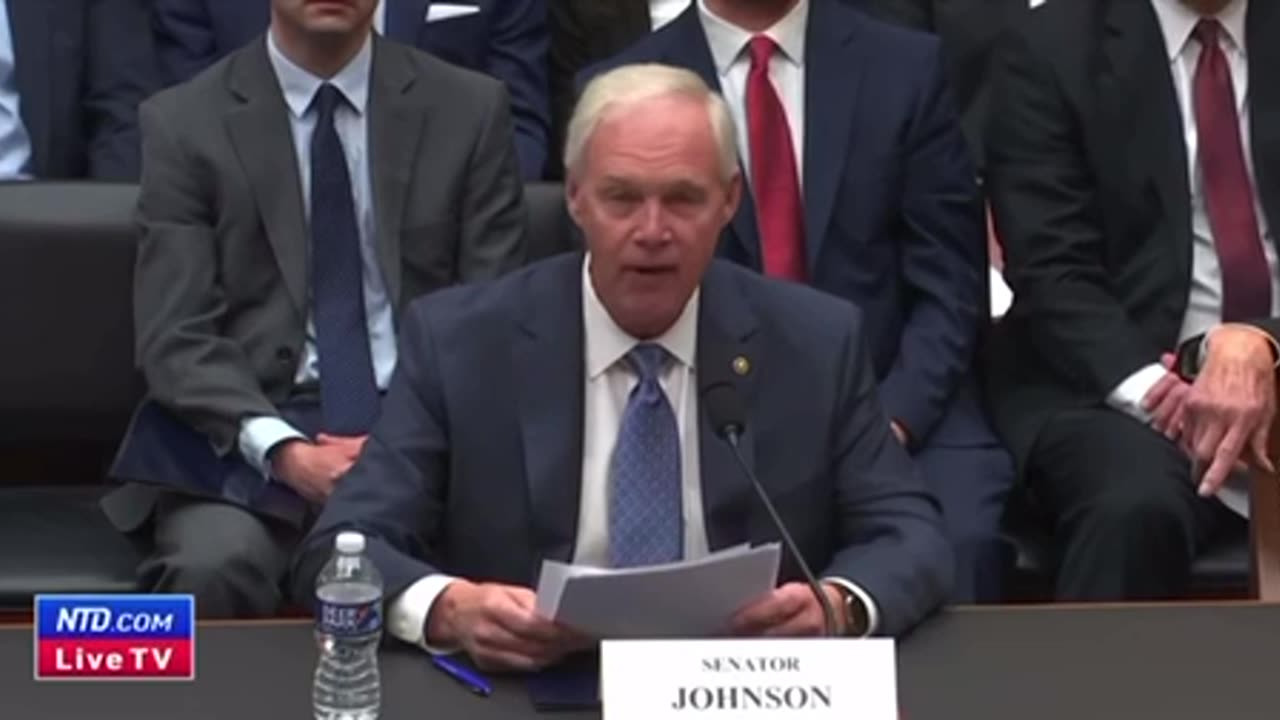 I’m a Huge Fan of Senator Ron Johnson - Dr. Mike Yeadon