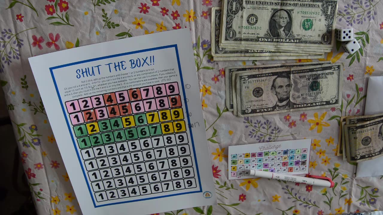 Stuff my Saving Challenges with me! Scratch offs and more! #bcl