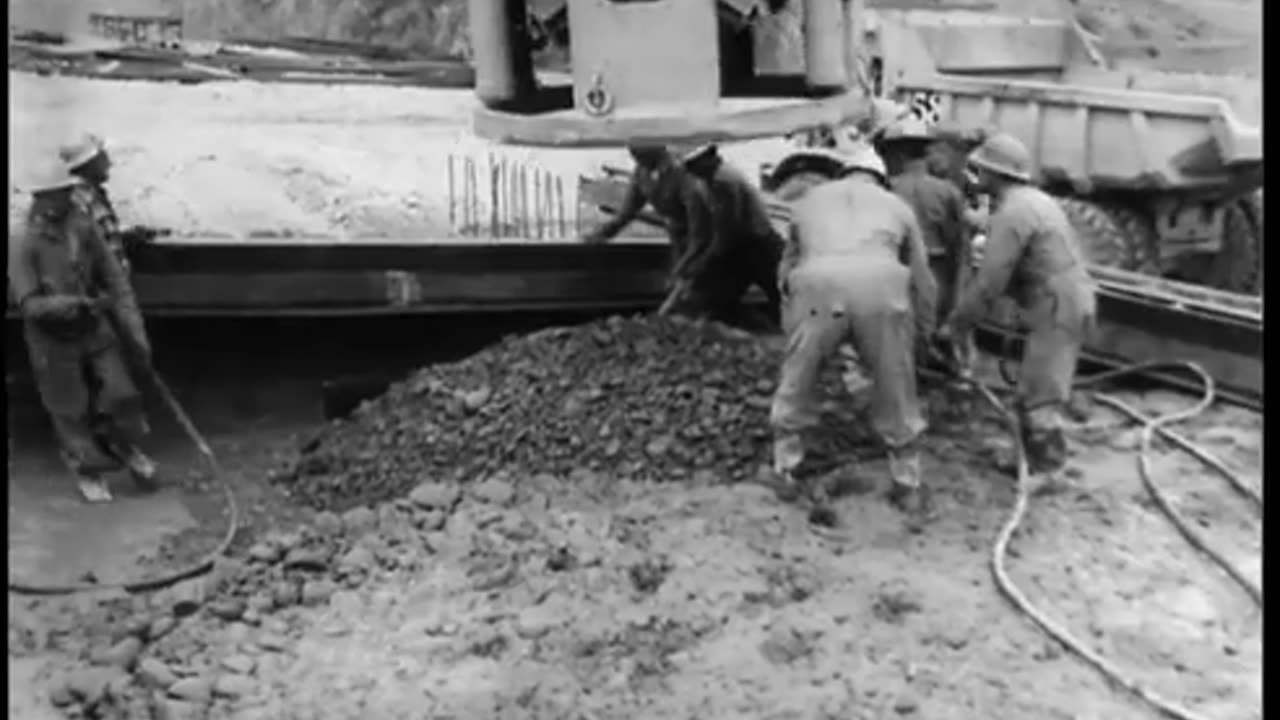 Kiwis Building the Benmore Dam 1964 New Zealand History