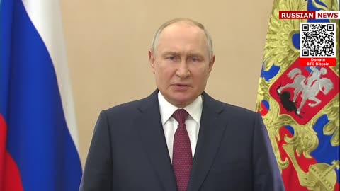 Putin's address on occasion of the 80th anniversary of the liberation of Donbass. Russia, Ukraine