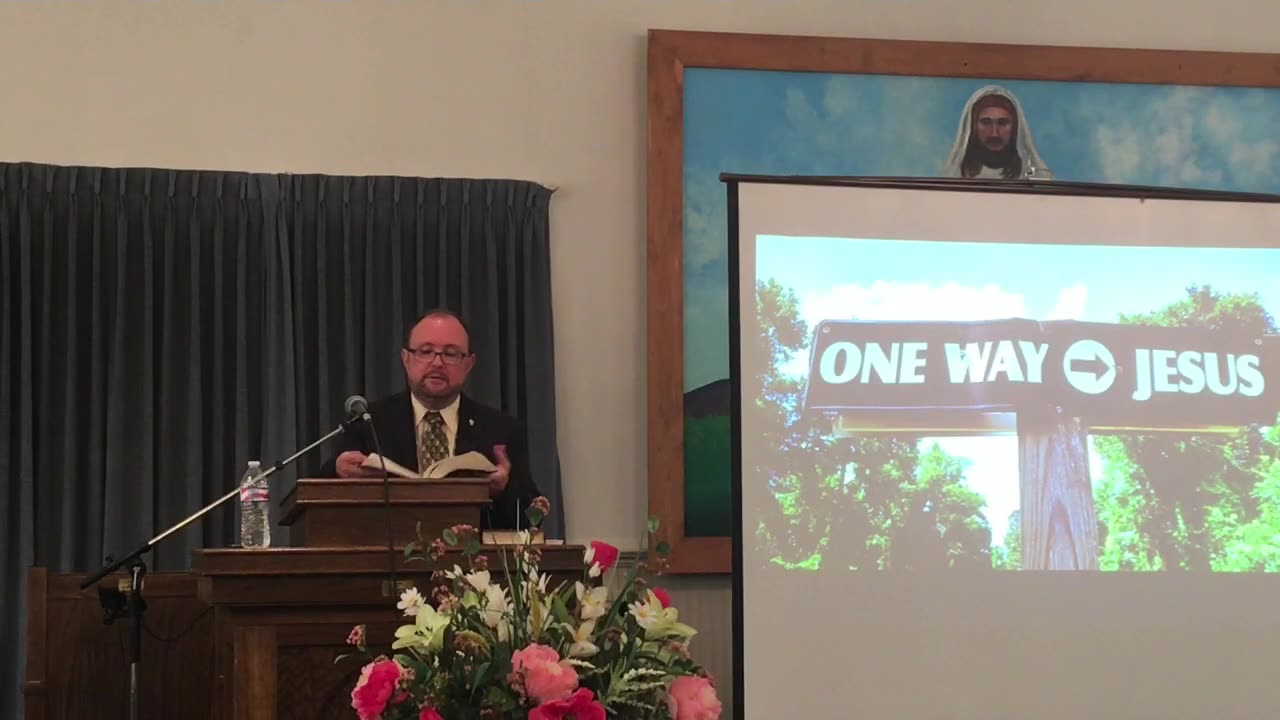 Pastor Miller's sermon at Castleberry Baptist on June 4, 2023.