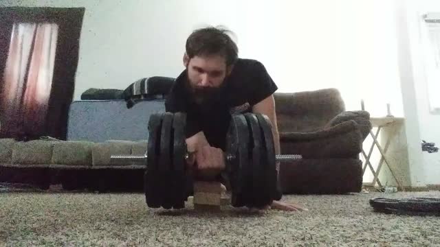 2 inch Handle dumbbell wrist curls