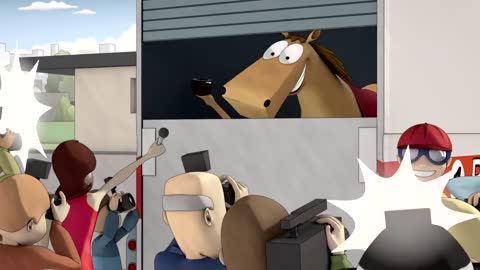 Animated short film about fame and freedom | "Rising hope" - by Milen Vitanov