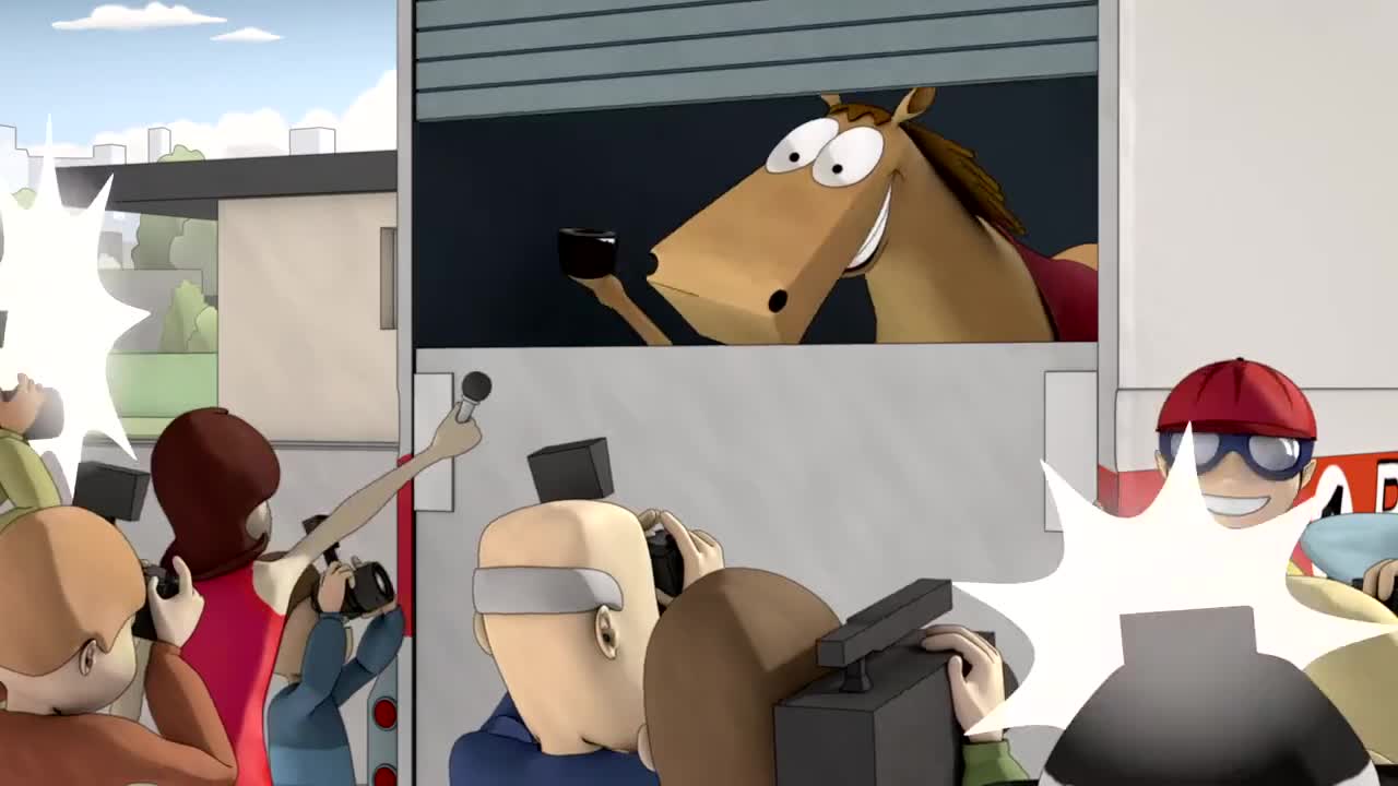 Animated short film about fame and freedom | "Rising hope" - by Milen Vitanov