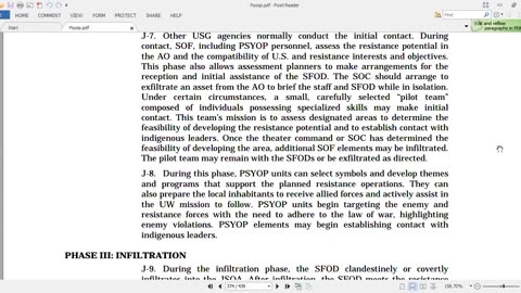 Mark steeled, the psyops continues