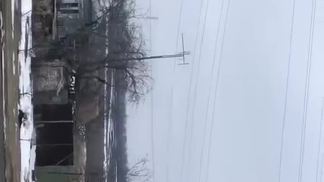 Thunderbolts work near Kharkov
